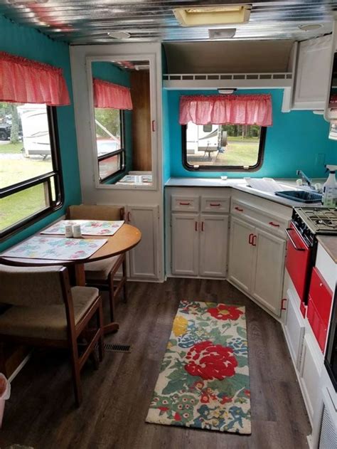 Camper Interior Design, Vintage Camper Interior, Vintage Camper Remodel ...