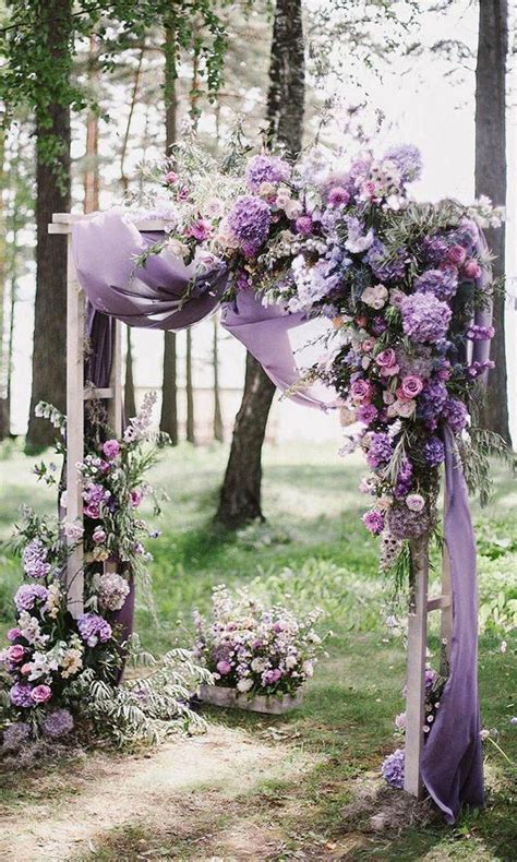 Purple and Grey Wedding Color Palettes for 2020 Lilac Wedding Themes ...