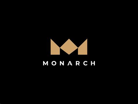 Monarch, Logo-design - M + 👑/🤴 by Matt Vancoillie on Dribbble