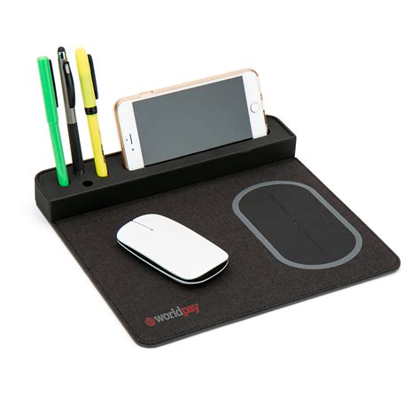 Wireless Charging Mouse Pad - Show Your Logo