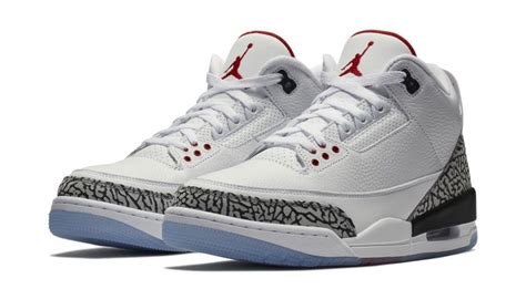 Nike Air Jordan 3 White Cement Drops Saturday, April 7 | Straatosphere