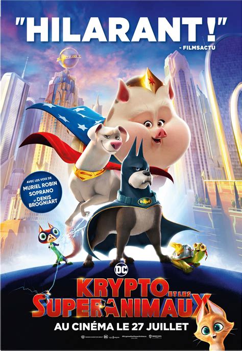 Krypto et les Super-Animaux - film 2022 - AlloCiné