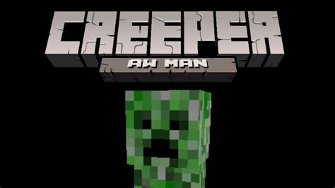 Creeper? Aww man. - YouTube