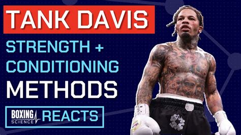 Gervonta Davis Strength and Conditioning Training Methods | Boxing ...