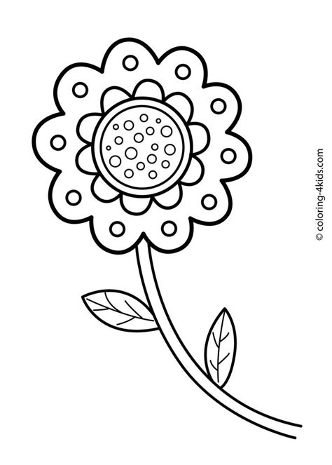 1000+ images about Flowers coloring pages on Pinterest