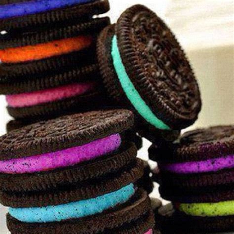 Multi colored Oreos