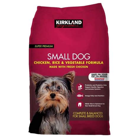 Kirkland Signature Small Formula Chicken & Vegetable Dog Food 20 lb