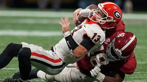 Alabama vs. UGA Bulldogs football video highlights, final score