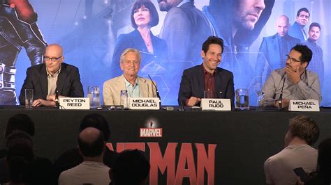 Ant-Man Cast Interviews - Full Press Conference Video