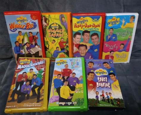 The Wiggles Lot 10 Vhs