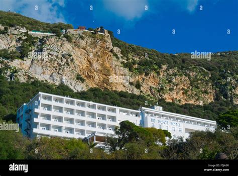 The Rock hotel, Gibraltar, Europe Stock Photo - Alamy