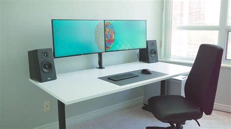 The Ultimate Dual Monitor Desk Setup