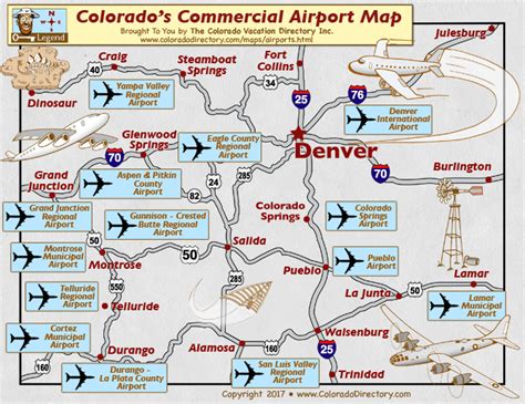 Denver Colorado Airport Map