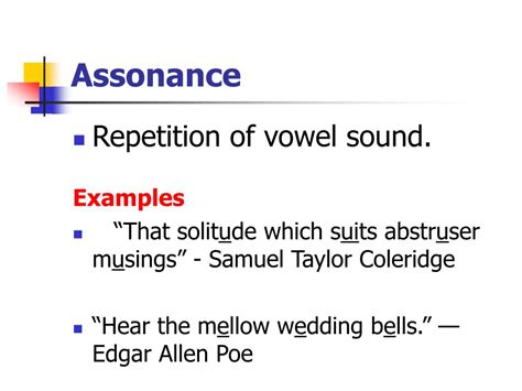 PPT - Alliteration, Consonance, Assonance PowerPoint Presentation, free ...