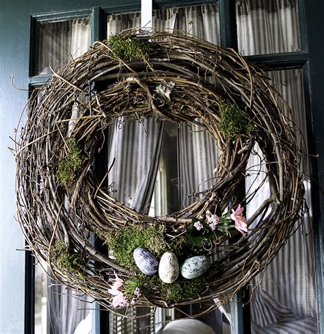 Bird's Nest Wreath | I made this wreath with 2 grapevine wre… | Flickr