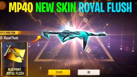 NEW POKER MP40 SKIN FREEFIRE | NEW MP40 SKIN FREEFIRE | MP40 NEW SKIN ...