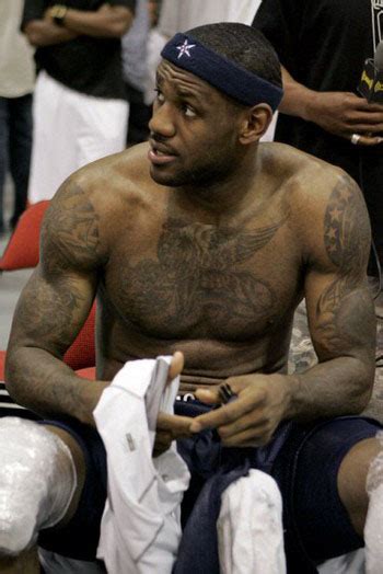 Lebron James Tattoosteulugar