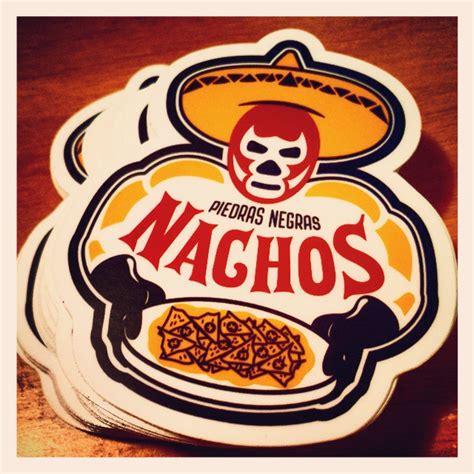 Merchandise: Piedras Negras Nachos Stickers — Nachonomics