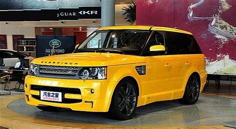 electric cars: Range Rover Sport modified by Overfinch, British Tuner's ...