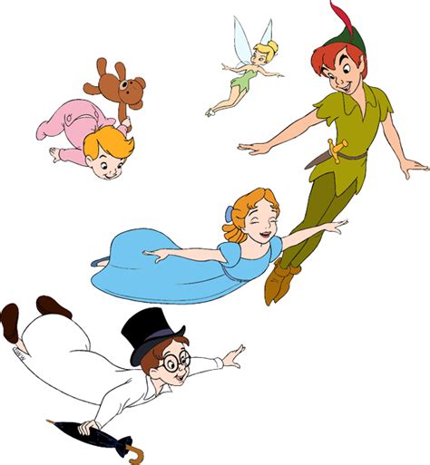 Peter Pan Group Clip Art Images | Disney Clip Art Galore