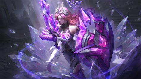 Wallpaper : Leona League of Legends, Crystalis Motus League of Legends ...