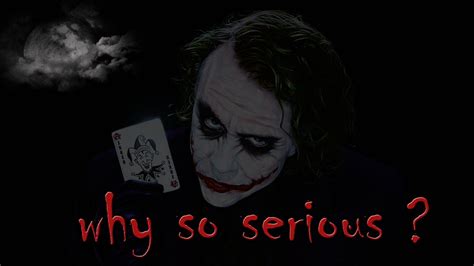 Joker Why So Serious Wallpaper 4K The great collection of joker why so ...