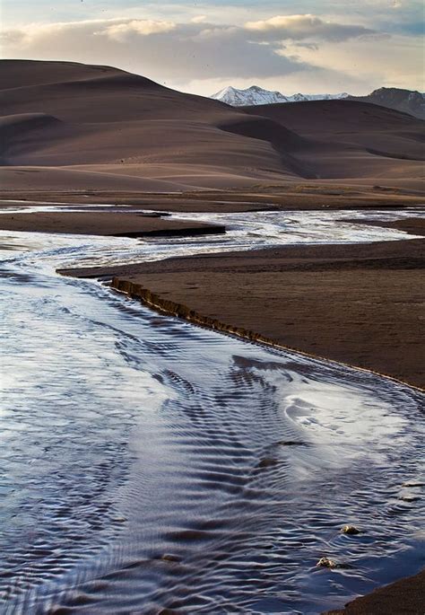 Great Sand Dunes, Medano Creek, Colorado - Stan Rose | Sand dunes ...