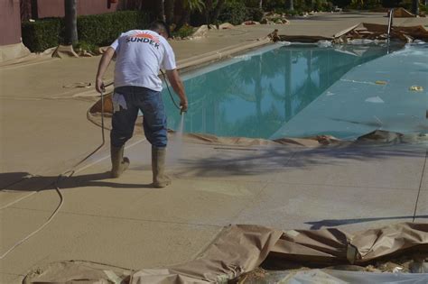 Can You Do It Yourself, Repair & Resurface the Concrete Pool Deck?