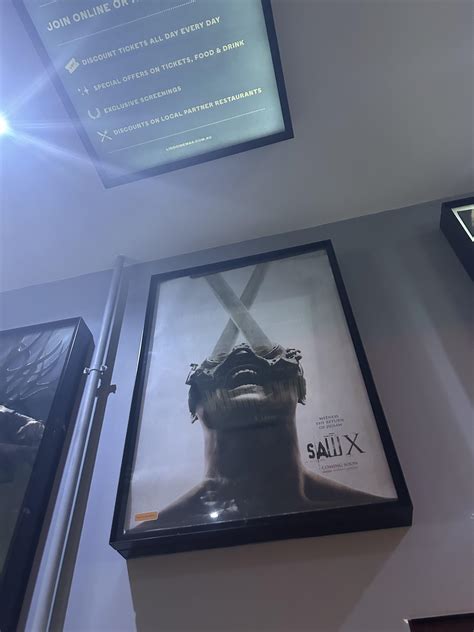 Saw X Poster in Australia : r/saw