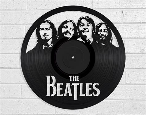 The Beatles – Vinyl Revamp - Vinyl Record Art Made in NZ