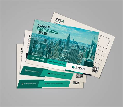 Creative Business Postcard Design - Template Catalog