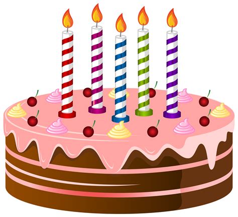 Happy Birthday Cartoon Cake - ClipArt Best