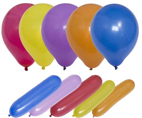 Helium Quality Balloons Assorted Mixed Shapes & Colours | eBay