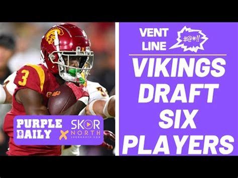 Minnesota Vikings draft SIX players in 2023 NFL Draft – SKOR North