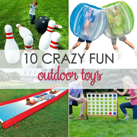 10 Crazy Fun Outdoor Summer Toys for All Ages | It Is a Keeper