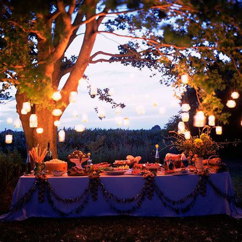 Unique outdoor party decorations ideas for a perfect party