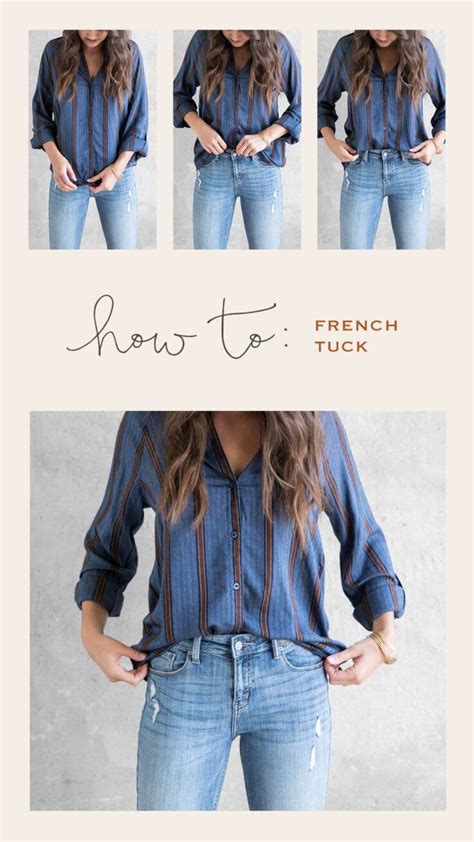 How to French Tuck & Knot Your Shirts Like a Pro | The French Tuck ...