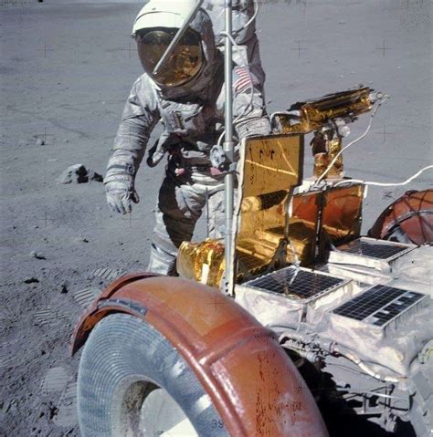 Charlie Duke on the Moon during Apollo 16. | Apollo 16, Apollo, Apollo ...