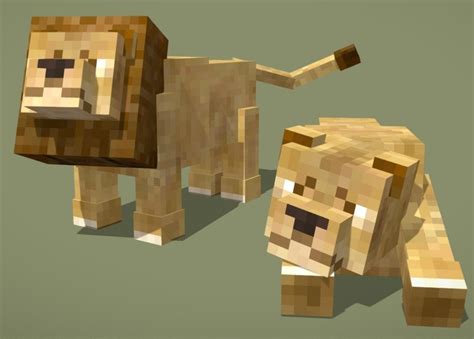 Lion | Minecraft Mobs Wiki | Fandom