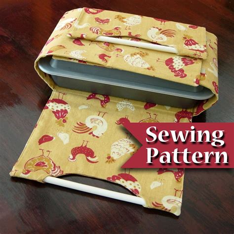 Casserole Carrier Pattern PDF Tutorial Casserole Dish - Etsy