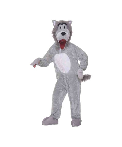 Adult Wolf Mascot Animal Costume - Animal Mascot Costume for Adults