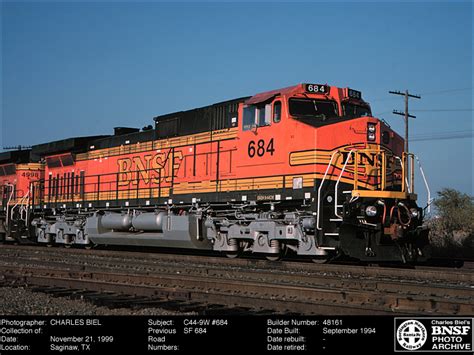 The BNSF Photo Archive - C44-9W #684