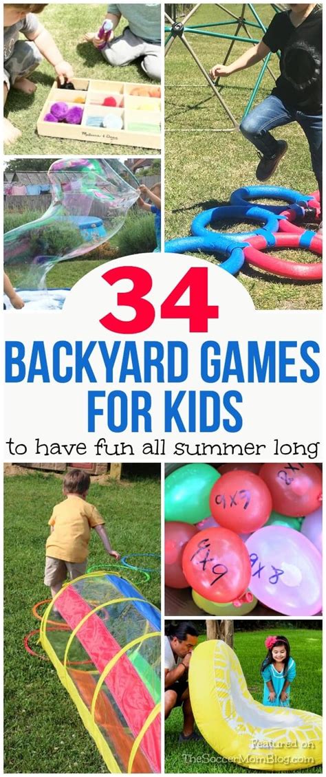 34 Outdoor Games for Kids to Keep 'Em Busy All Summer Long