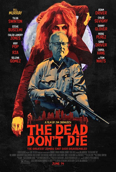 The Dead Don't Die new character posters and clip aim to kill ...