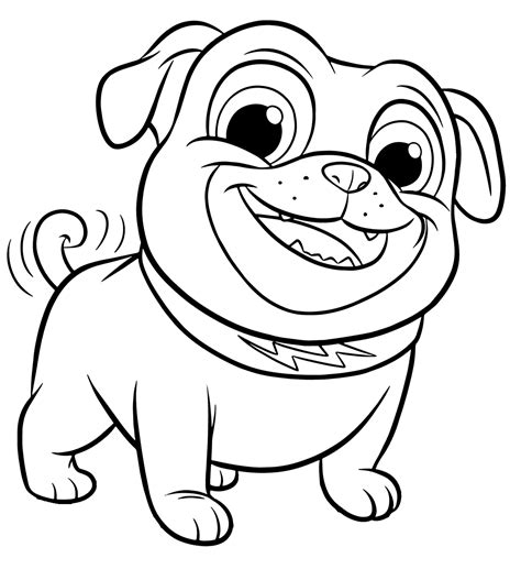 Puppy Dog Pals Coloring Pages Printable for Free Download