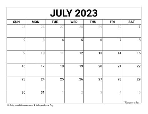 Calendar 2023 July August Printable – Get Calendar 2023 Update