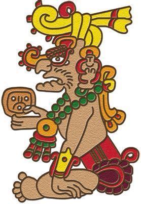 Kinich Ahau, the Sun God of the Mayans