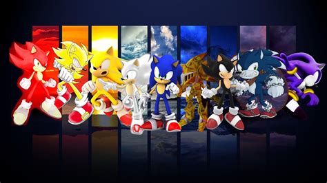 Sonic Characters Wallpapers - Top Free Sonic Characters Backgrounds ...