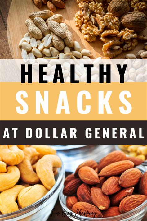 Healthy Snacks at Dollar General » I'm Busy Shopping