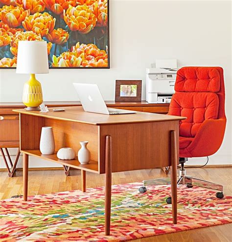 15 Brilliant Mid-Century Modern Office Decor Ideas